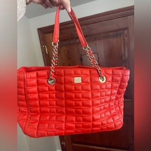 RARE Vintage Orange Kate Spade New York Tote